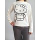 thumbnail image 2 of Pijama Micropolar Mujer Hello Kitty beige M, 2 of 6