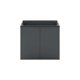 thumbnail image 2 of Tocador de baño Modway Vitality, soporte de pared, 76 cm, gris, 2 of 8