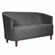 thumbnail image 2 of Sofa 2c Oslo Felpa Gris Oscuro, 2 of 2