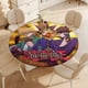 thumbnail image 4 of Yu gi oh! theme Fitted Round Tablecloths Elastic Edged Table Covers Waterproof Table Cloth For Kitchen Holiday Party Tables Decor 120cm, 4 of 6