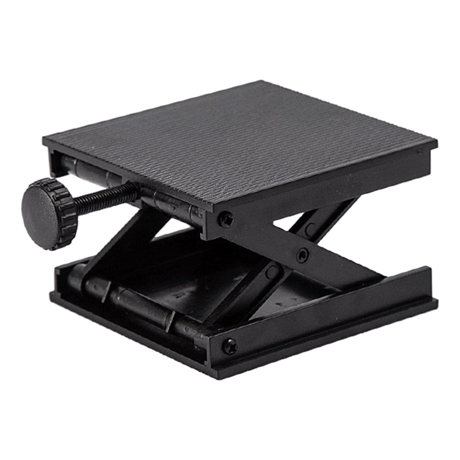 Magideal - Soporte De Elevación De Laboratorio, De Elevación, Aleación De Aluminio Ajustable, Suministros De Carpintería, Maquinaria, Enrutador, Sopor