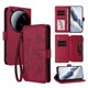 thumbnail image 1 of Funda Cartera Mariposa para [Xiaomi 15 Ultra] con Soporte y Cremallera Rojo, 1 of 6