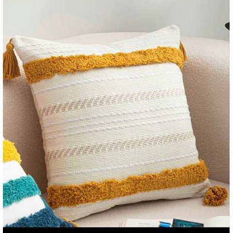 Genérico - Set 4 Funda Para Cojin Modelo Boho 45X45 C8