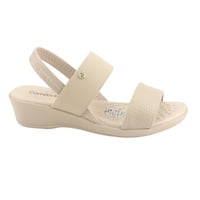 Sandalia Comfortflex Mujer 2472403 Beige Casual