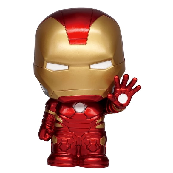 Monograma multicolor de 20 cm con figura de Iron Man Marvel