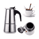 thumbnail image 4 of Cafetera Italiana Expresso Maker 6 Tazas Plateada Acero Inox, 4 of 6