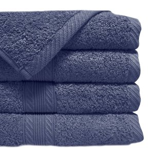 Toalla De Baño 70×140 Cm / Azul Piedra – Lourdes