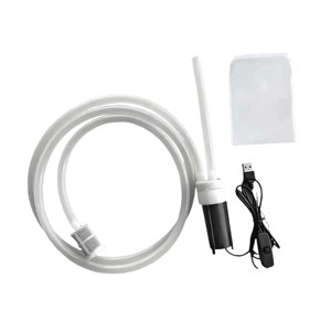 Magideal - Bomba De Transferencia Autocebante Con Sifón Eléctrico Portátil, A Prueba De Fugas, Multifunción Usb Para Equipos De Elaboración De Cerveza Domésticos Bolsa Tubular De 100 Cm