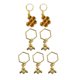 thumbnail image 2 of 7 Uds. De Topes Hexagonales Para Punto De Tejer, Duraderos, Reutilizables Para Ganchillo, 2 of 5