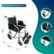 thumbnail image 2 of Silla De Ruedas De Traslado Geriatrica Ruedas Inflables, 2 of 4