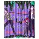 thumbnail image 1 of Cortina de ducha Blood Lad, juego de cortina de baño con ganchos, tamaño 60 x 72 pulgadas, 1 of 3