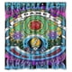 thumbnail image 1 of Cortina de ducha de Grateful Dead, juego de cortina de baño con ganchos, tamaño 66 x 72 pulgadas, 1 of 3