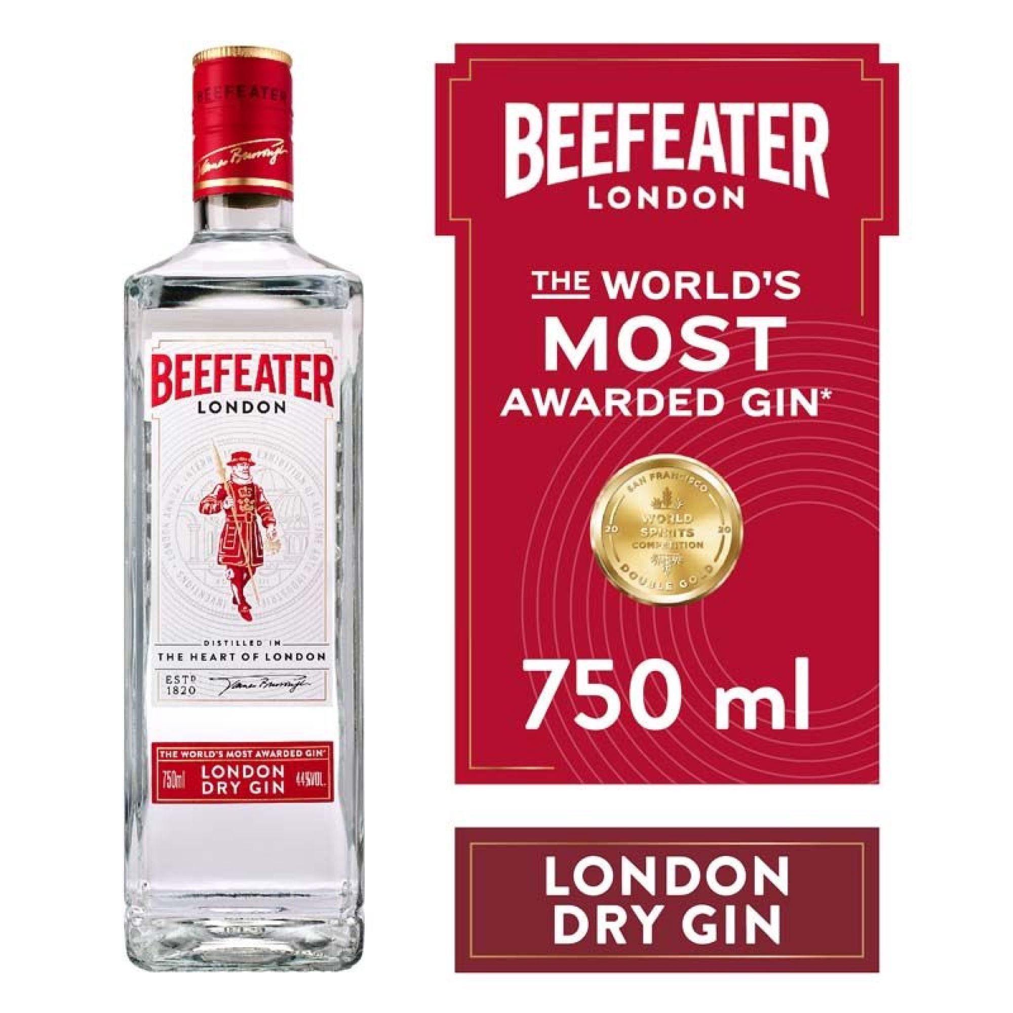 Gin Dry 40g Botella 750 cc Beefeater