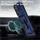 thumbnail image 4 of Estuche GANGXUN para Xiaomi Redmi Note 11 4G, soporte giratorio 360°, estilo mecánico y magnético, 4 of 5