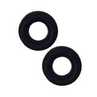 Ioensy - 2 Piezas De Gafas, Empuñaduras Para Los Oídos, Cómodas Para Gafas, Gafas De Sol, Niños, Adultos, Negro