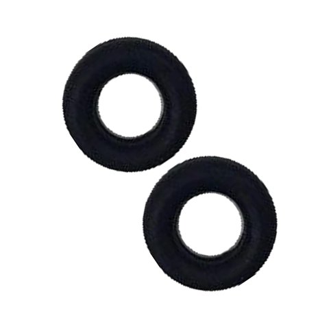 Ioensy - 2 Piezas De Gafas, Empuñaduras Para Los Oídos, Cómodas Para Gafas, Gafas De Sol, Niños, Adultos, Negro