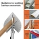 thumbnail image 4 of Tijeras de inglete multiángulo, tijeras de corte con ángulo ajustable de 45 a 135 grados, herramientas manuales para cortar madera, plástico, PVC y otros materiales, 4 of 7