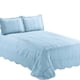 thumbnail image 1 of Quilt Bordado Aqua Versailles Liso King, 1 of 3
