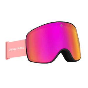 Snow Force - Antiparras Magnéticas Ski & Snowboard North Pole / Fucsia - Negro - Rosa