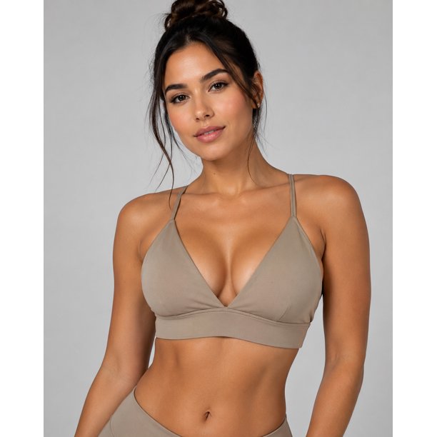 Peto Top Deportivo Mujer Sosten Seamless Gym Fitness