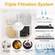 thumbnail image 4 of 8 esponjas filtrantes para fuente de agua para gatos, filtro portátil de repuesto compatible con dispensador de agua para gatos y perros Catit PIXI., 4 of 7