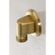 thumbnail image 2 of Soporte de pared Kingston Brass K173A7 para suministro de ducha, latón cepillado, 2 of 6