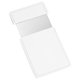 thumbnail image 1 of Espejo de Bolsillo Uxcell Espejo de Maquillaje Compacto Inquebrantable de Acero Inoxidable con Funda de Cuero PU (Blanco, 2.44 x 3.74"), 1 of 7