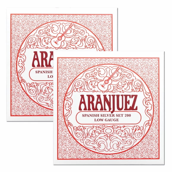 Cuerdas de guitarra Aranjuez Spanish Silver 200 (2 juegos)