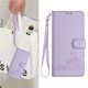 thumbnail image 2 of Funda tipo cartera FOXDOCK para Samsung Galaxy A02s con soporte, ranuras, RFID, diseño de gato, 2 of 5