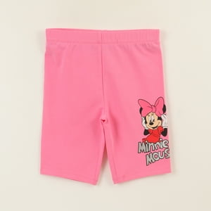 Calza Niña Biker Fucsia Minnie Disney