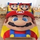 thumbnail image 1 of Super Mario 3-Piece Comforter Set for Bedroom Super Mario Bedding Set for Kids Adults Soft Microfiber Duvet Cover Set with Zipper Closure, 1 of 5