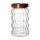 thumbnail image 2 of Tarro De Almacenamiento Con Tapa Hermética Recipientes De Almacenamiento De Alimentos Transparentes Para Cocina 700ML Vertical, 2 of 5