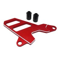 Magideal - Protector De Cadena De Protección De Piñón De Aluminio Cnc Para Suzuki Ltz400 Ltz 400, Fácil De Instalar, Apariencia Elegante, Piezas De Rojo