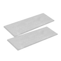 Magideal - 2 Medios De Filtro De Algodón Para Acuario, Filtro De Esponja Para Pecera, Hoja De Filtro Bioquímico Para Acuario, Almohadilla De Esponja De Espuma