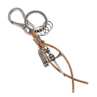 Gino Rodinis - Llavero Cuero Hombre Ll121 Camel