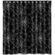 thumbnail image 1 of Cortina de ducha con fondo de Halloween, juego de cortina de baño con ganchos, tamaño 66 x 72 pulgadas, 1 of 3