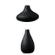thumbnail image 5 of Centros De Mesa De Escultura De Florero De Cerámica Minimalista De 2 Piezas, 5 of 5