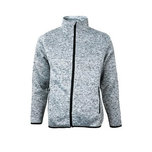 Jayson - Polar Tejido Melange Hombre Gris Oscuro Xxl