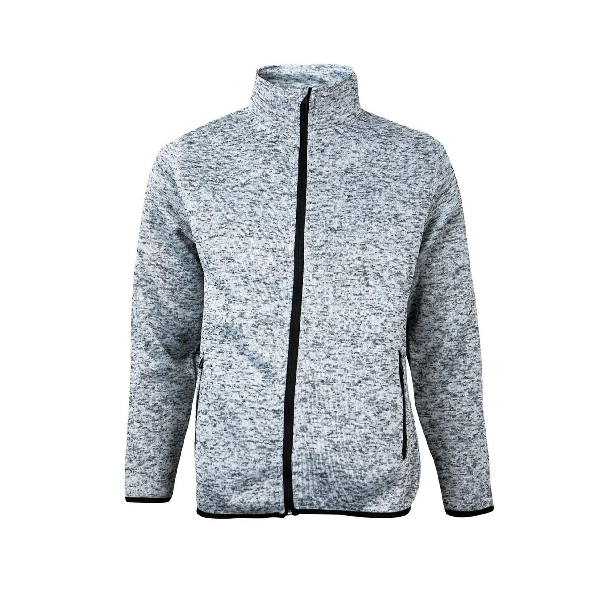 Jayson - Polar Tejido Melange Hombre Gris Oscuro Xxl