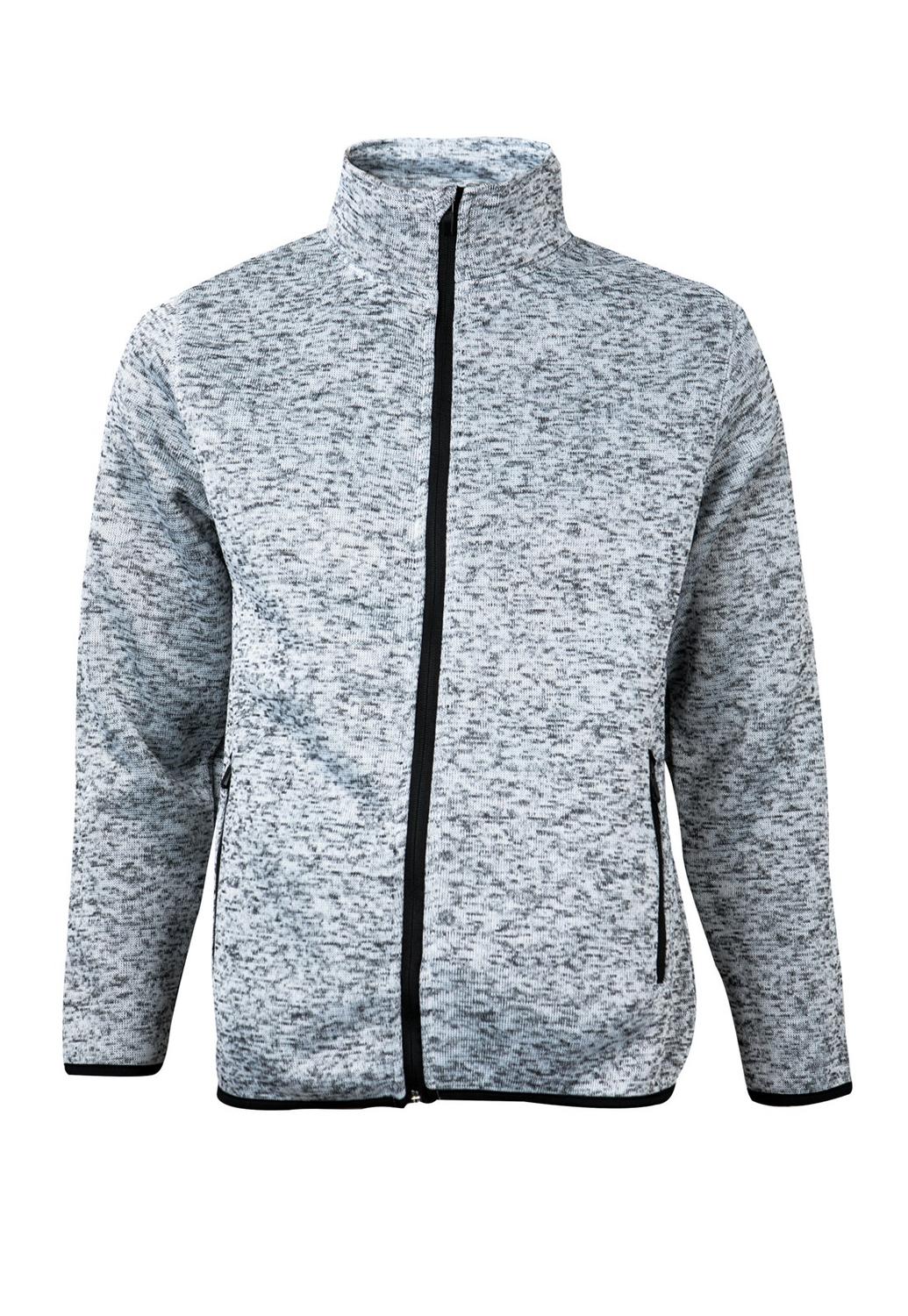 Jayson - Polar Tejido Melange Hombre Gris Oscuro Xxl