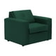 thumbnail image 2 of Sofa Vivo 1C Felpa 30 Verde Botella, 2 of 5