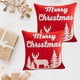 thumbnail image 2 of Pack de 4 Fundas De Cojín De Navidad De 45x45 Cm Con Bordado J14, 2 of 3