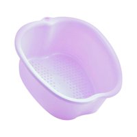 Magideal - Bañera Para Remojo De Pies Lavabo Para Baño De Pies Spa De Agua Duradero Fácil De Usar Bañera Para Remojo De Pies Y Piernas Cubo Baño De Pies Lavabo P Violeta