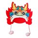 thumbnail image 2 of Año Nuevo Chino Sombrero De Dragón Dimensional DIY Artesanía Animal Sombrero Cabeza De Dragón Sombrero Rojo, 2 of 3