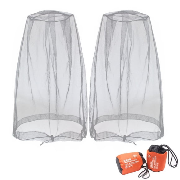 Red para Cabeza contra Mosquitos Benvo 2 piezas de Nylon con Bolsas de Transporte