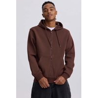Fashionspark - Polerón Hombre Full Zipper Chocolate