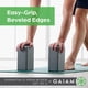 thumbnail image 5 of Superficie suave de espuma EVA sin látex Yoga Block Gaiam, 5 of 7