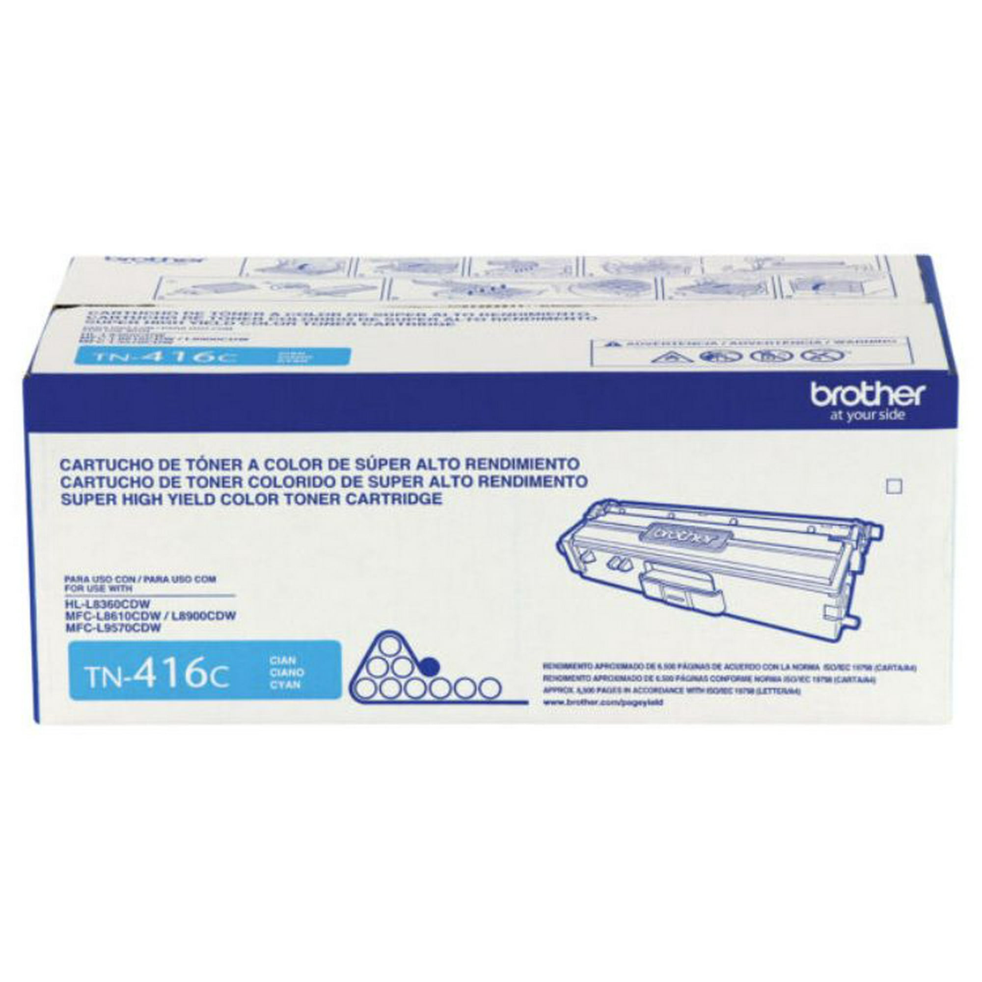 Brother - Cartucho De Toner Tn-416c Cyan