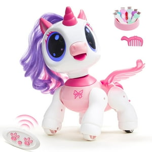 Sgile - Robot Toy Stile Unicorn Para Niñas Con Música, Baile, Caminata De 3 Años O Más