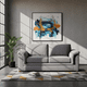 thumbnail image 1 of Sofa Ancona 3 C Tela Velvet Gris, 1 of 7